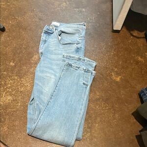 Sky Blue Skinny Jeans for Women